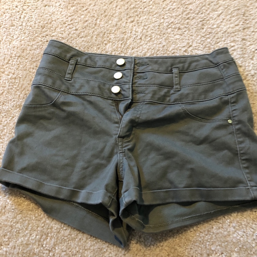 High waisted shorts